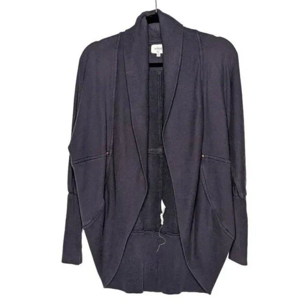 Aritzia Wilfred Diderot Sweater Open-Front Cocoon Cardigan